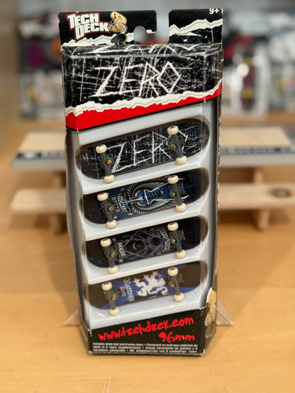 Vintage Tech Deck 96mm 5-Pack – Zero Skateboards Graphics | Sealed