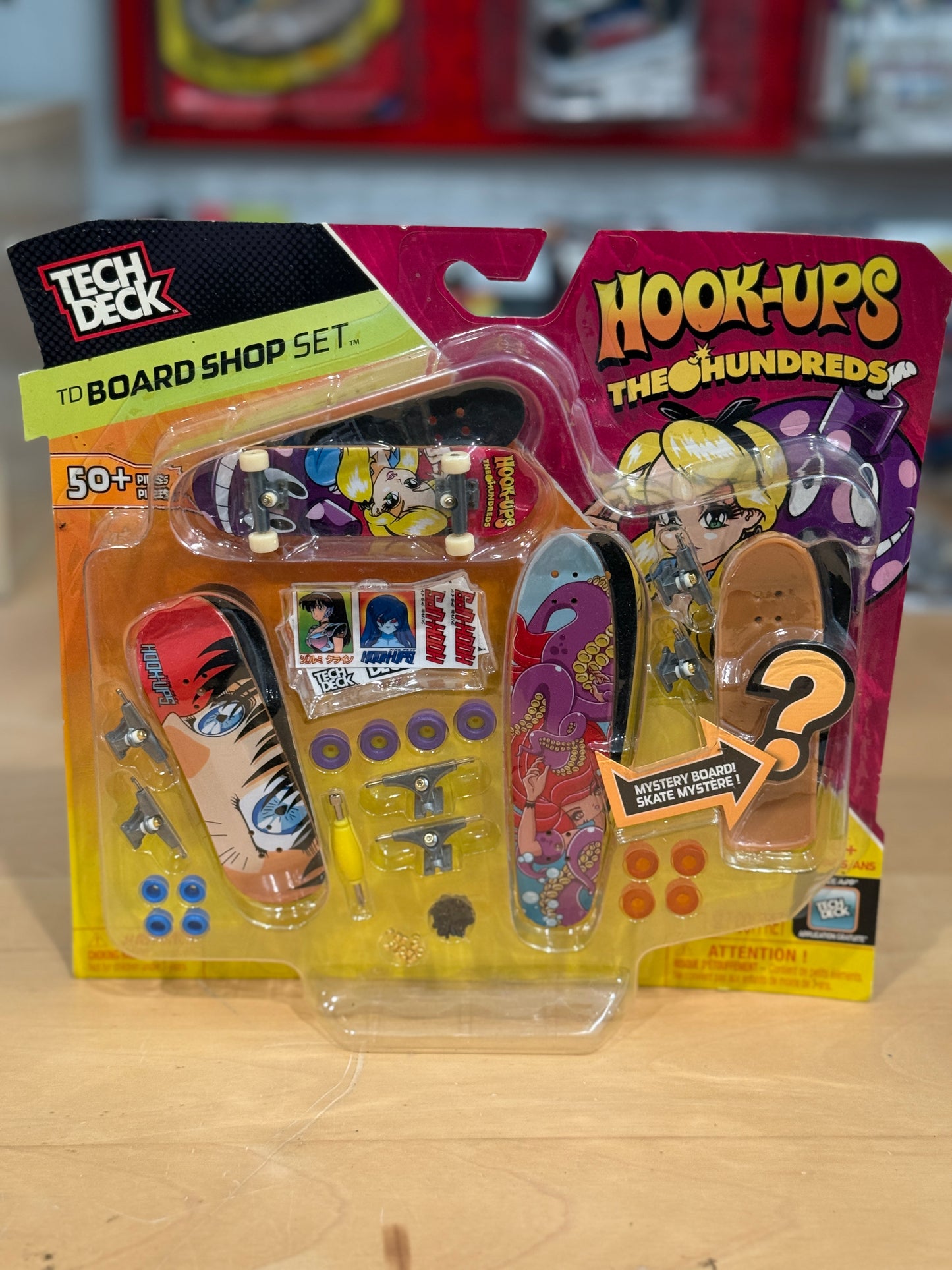 Vintage Tech Deck TD Board Shop Set – Hook-Ups x The Hundreds | Sealed
