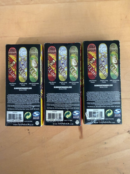 Vintage Tech Deck Blind Series #1003 Complete – Zumiez | Mid-2000s | Sealed