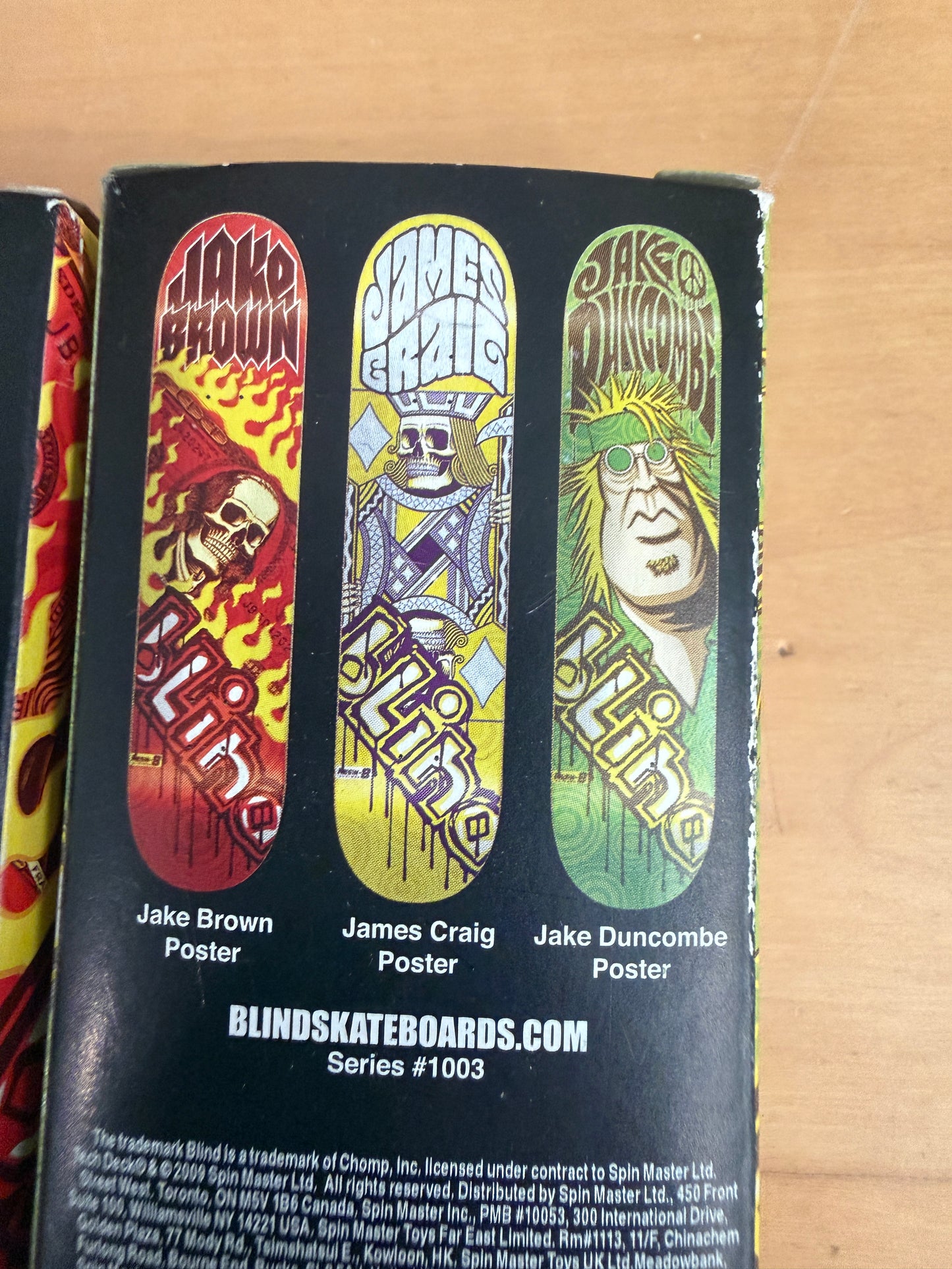 Vintage Tech Deck Blind Series #1003 Complete – Zumiez | Mid-2000s | Sealed