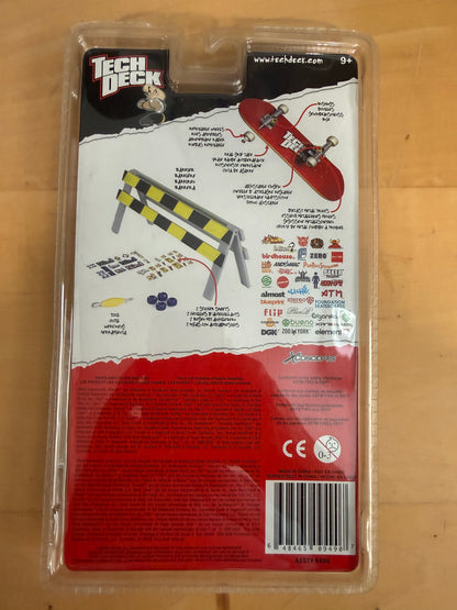 Tech Deck Girl Skateboards Rail Set – 96mm Board + Barrier – Sealed Vintage Set