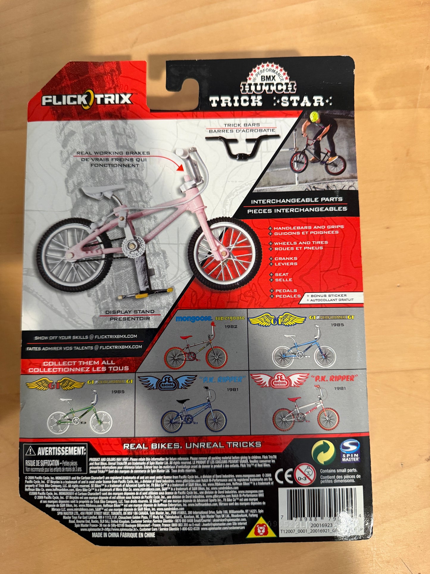 Flick Trix Hutch TrickStar BMX Finger Bike Collector Lot