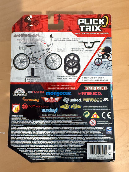Flick Trix BMX Finger Bike Hutch Pro Star Skyway Tuff Wheels Collector Toy