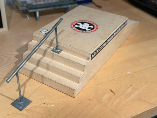 Blackriver Ramps Skatepark Eurogap Stair Combo OG Rare Fingerboard Ramp