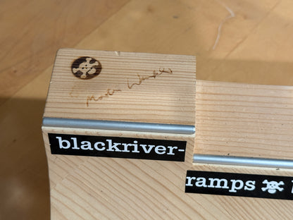 Blackriver Ramps Skatepark Winkler Dos OG Rare Fingerboard Ramp