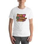 Love Peace and Guns Retro T-shirt